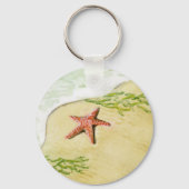 Starfish & Sand Dollar Schlüsselanhänger (Vorderseite)