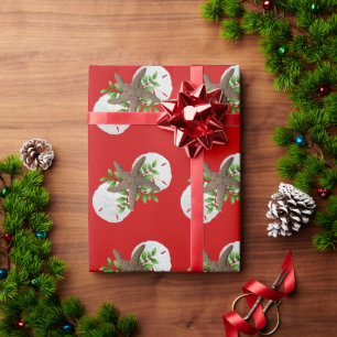 Starfish Sand Dollars Feierliche Weihnachten Geschenkpapier