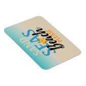 Starfish Sand Seas Beach Magnet (Rechte Seite)