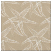 Starfish-Sand-Strand-Gewebe Stoff (Nahaufnahme)