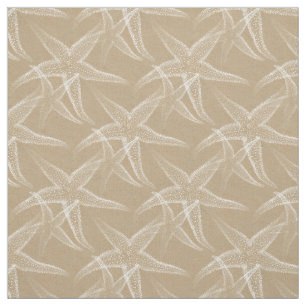 Starfish-Sand-Strand-Gewebe Stoff