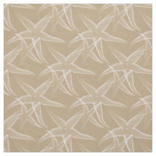 Starfish-Sand-Strand-Gewebe Stoff (Muster)