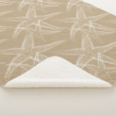 Starfish-Sand-Strand Sherpa Decke Sherpadecke (3/4)