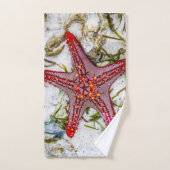 Starfish, Sansibar, Tansania Badhandtuch Set (Handtuch)