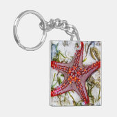 Starfish, Sansibar, Tansania Schlüsselanhänger (Vorderseite links)