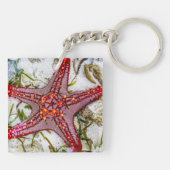 Starfish, Sansibar, Tansania Schlüsselanhänger (Rückseite)