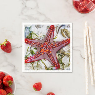 Starfish, Sansibar, Tansania Serviette