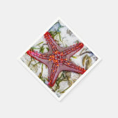 Starfish, Sansibar, Tansania Serviette (Ecke)