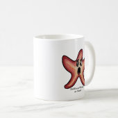 Starfish schockiert, MeWarriorFrau auf Twitch Kaffeetasse (VorderseiteRechts)