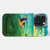 Starfish - Seabird - Liebe iPhone Hülle (Rückseite (Horizontal))