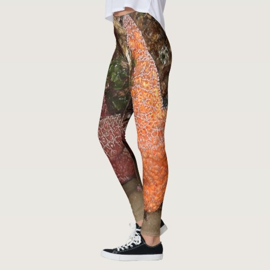 Starfish/Seesterne in der Kanone setzen ODER, Foto Leggings (Links)