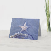 Starfish Semi getersed Card Karte (Vorderseite)