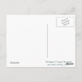 Starfish Serenity Gebet Postkarte (Rückseite)