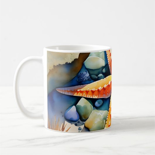 Starfish Serenity Kaffeetasse (Links)