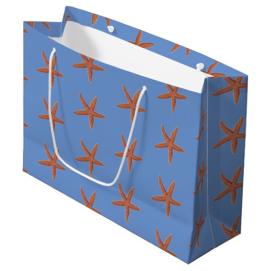 Starfish - Sherman Denton Fish Lithograph Große Geschenktüte (Vorderseite Schrägansicht)