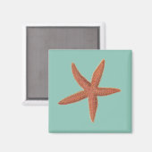 Starfish - Sherman Denton Fish Lithograph Magnet (Vorderseite/Rückseite)