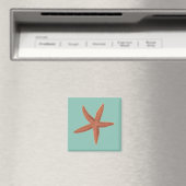 Starfish - Sherman Denton Fish Lithograph Magnet (In Situ (Geschirrspüler))