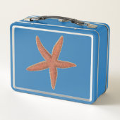 Starfish - Sherman Denton Fish Lithograph Metall Brotdose (Rückseite)
