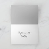 Starfish Spaß zum Nachdenken Karte (Innenseite)