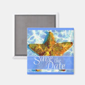 Starfish Speichern des Datumsfensters Magnet (Vorderseite/Rückseite)