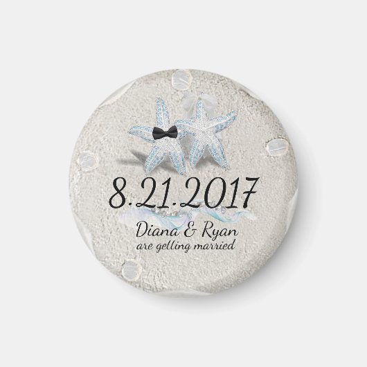 Starfish Speichern des Datumsfensters Magnet (Vorne)