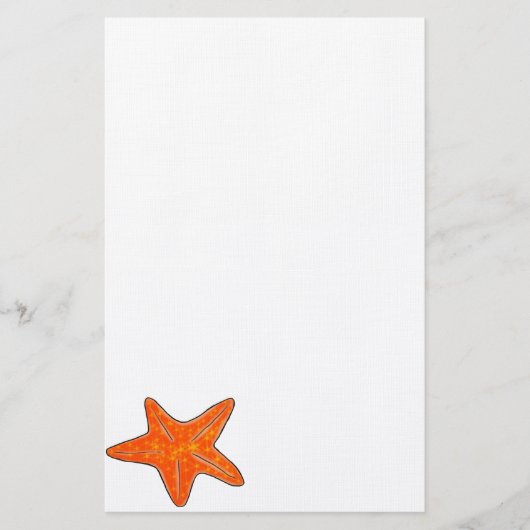 Starfish Stationery Briefpapier (Vorderseite)