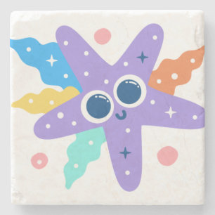 Starfish Steinuntersetzer