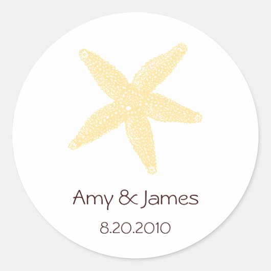 Starfish Stickers (Vorderseite)
