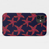 Starfish Stilmuster Case-Mate iPhone Hülle (Rückseite (Horizontal))