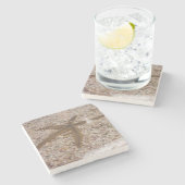 Starfish Stone Untersetzer (Seitenansicht)
