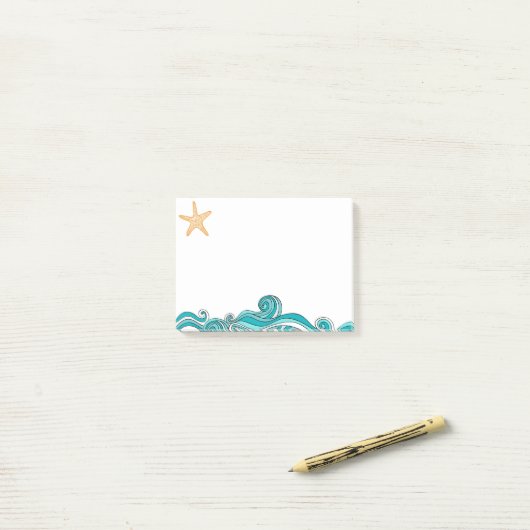 Starfish Story Adoption Party Favor Note Pad Post-it Klebezettel (Auf Schreibtisch)