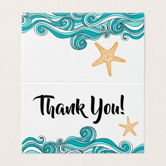 Starfish Story Adoption Vielen Dank (Außenseite Aufgefaltet)