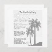 Starfish Story, Starfish Thrower, Starfish Gedicht (Vorne/Hinten)
