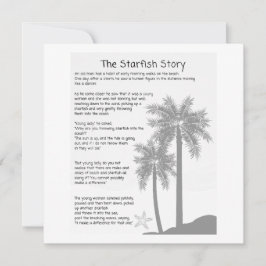 Starfish Story, Starfish Thrower, Starfish Gedicht