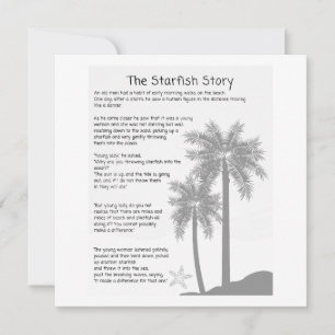 Starfish Story, Starfish Thrower, Starfish Gedicht