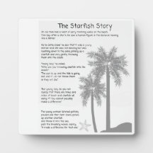 Starfish Story, Starfish Thrower, Starfish Gedicht