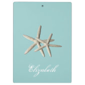 Starfish-Strand-Klemmbrett Klemmbrett (Rückseite)