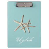 Starfish-Strand-Klemmbrett Klemmbrett (Vorderseite)
