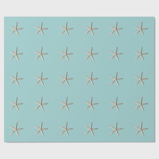 Starfish-Strand-Packpapier Geschenkpapier (Flach)