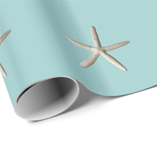 Starfish-Strand-Packpapier Geschenkpapier (Rolleneckpunkt)