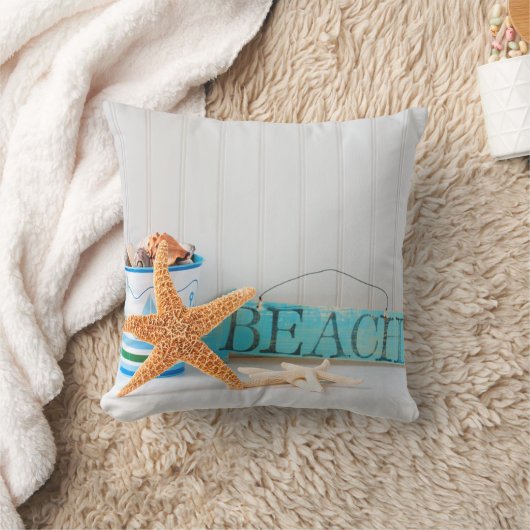 Starfish-Strand-tropischer Sommer Kissen (Decke)