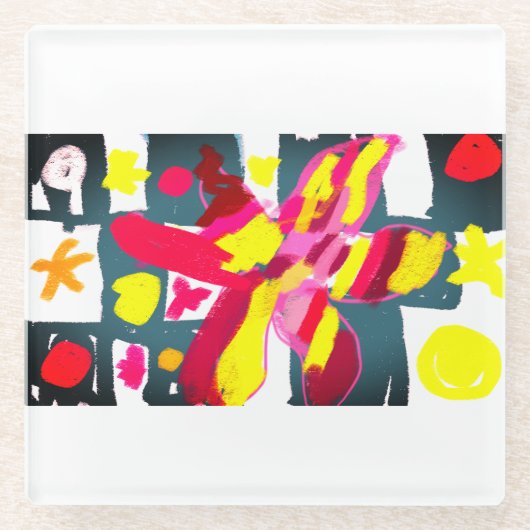 Starfish  style  glasuntersetzer (Vorderseite)