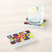 Starfish  style  glasuntersetzer (Schrägansicht)