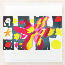 Starfish  style  glasuntersetzer