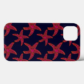Starfish Style Muster Case-Mate iPhone Hülle (Rückseite (Horizontal))