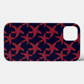 Starfish Style Muster Case-Mate iPhone Hülle (Rückseite (Horizontal))