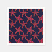 Starfish Style Muster Serviette (Vorderseite)
