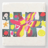 Starfish  style  steinuntersetzer (Vorderseite)