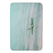 Starfish Summer Tropical Beach Urlaub Badematte (Vorderseite Vertikal)