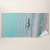 Starfish Summer Tropical Beach Urlaub Strandtuch (Vorderseite)